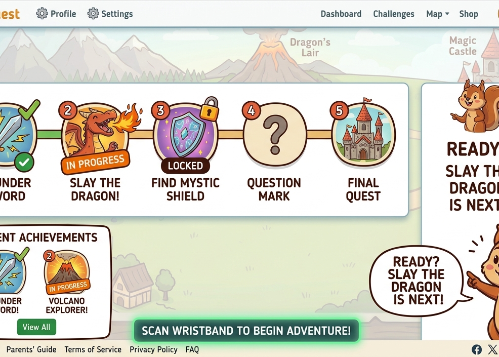 Wristband and Check-in Flow screenshot